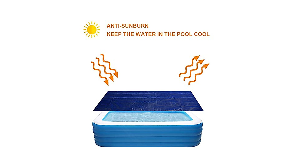 Protect Your 6ft Pool with Lagukka Waterproof Rectangle Cover