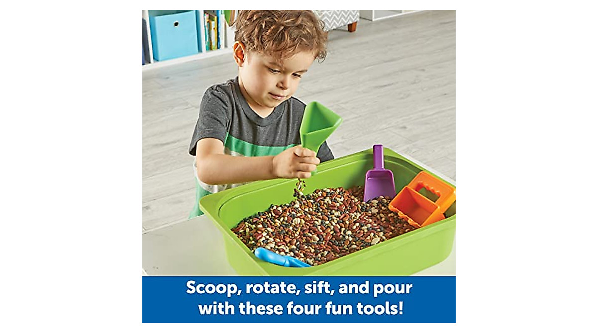 Fine Motor Skills Sensory Scoops for Kids - Learning Fun