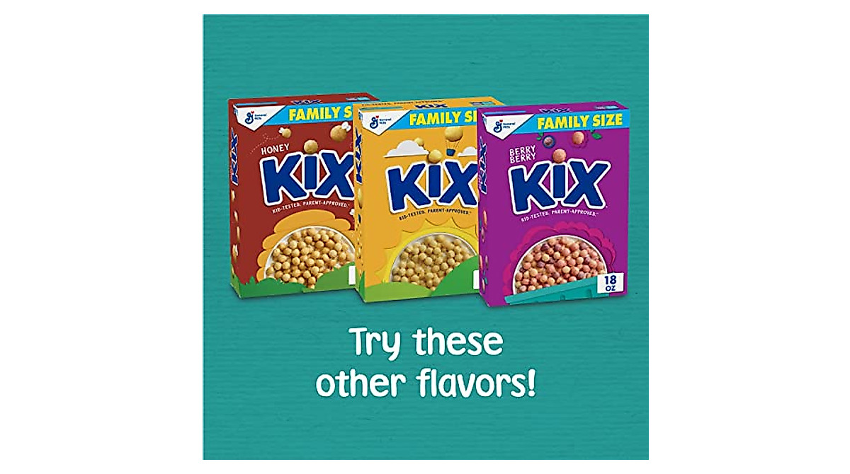 Berry Berry Kix Whole Grain Breakfast Cereal - Family Size 18 oz