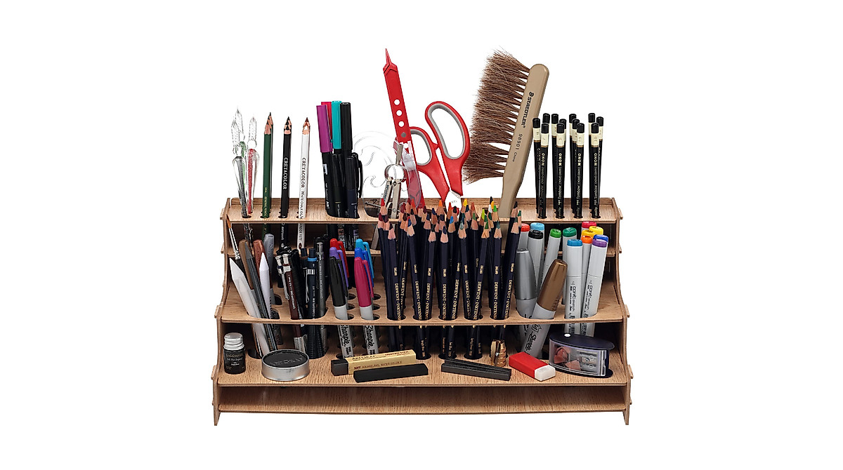 Mezzo Artist Drawing Rack - Organize Paints & Tools Efficiently