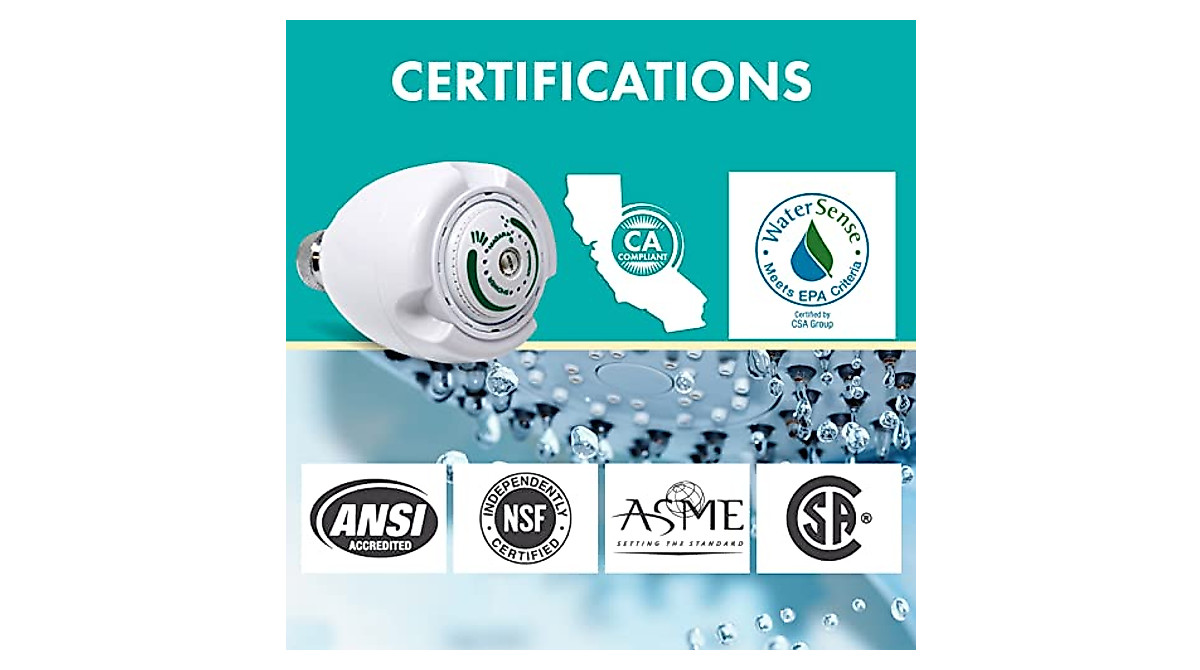 Niagara Conservation Earth Spa Shower Head - Water Saver