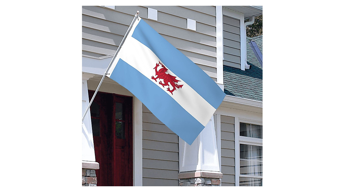 Welsh Colony Patagonia Flag 3x5 ft Outdoor Banner - Vibrant & Durable