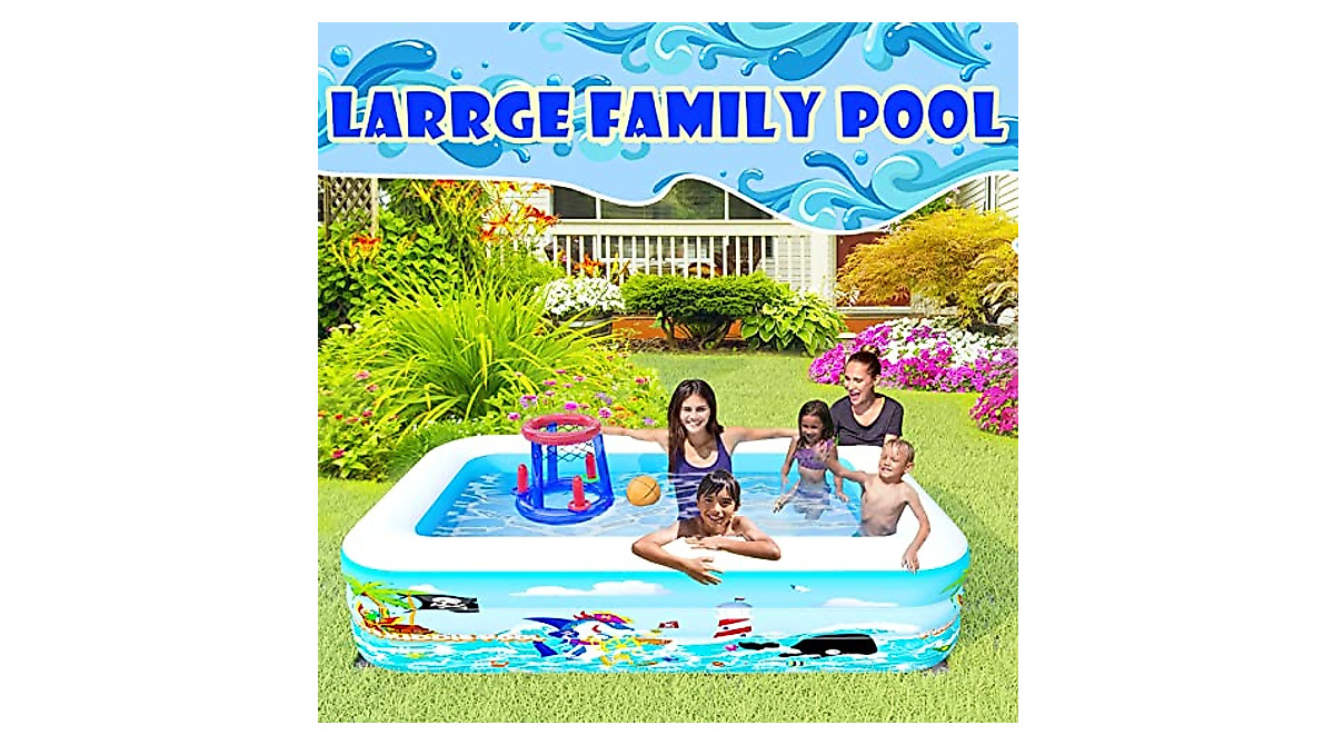 Oversized Inflatable Family Pool 120
