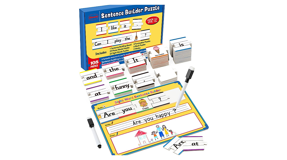 Aizweb Sentence Building & Sight Word Games for Kindergarten to 2nd Grade