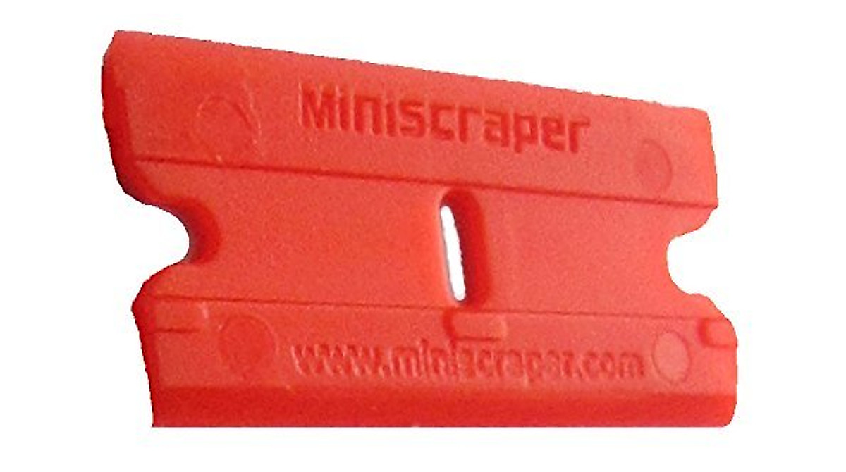 MINISCRAPER EZ X Razor Scraper - Safe Decal & Sticker Remover