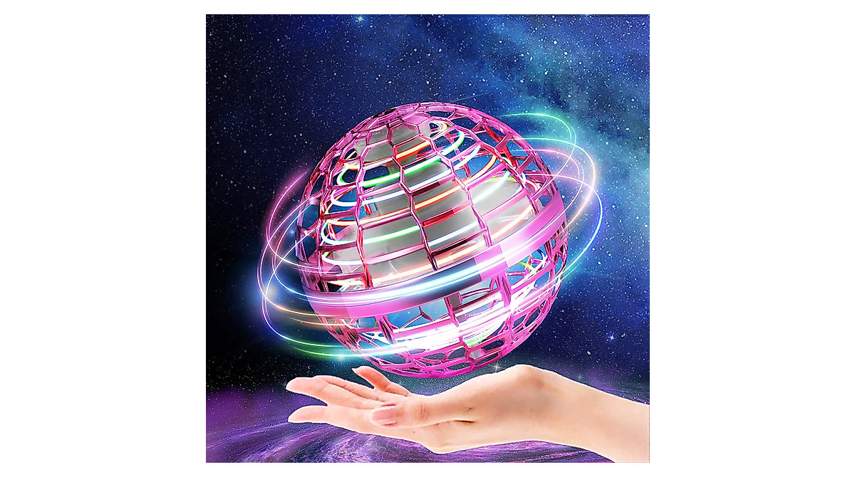 Lmgy Flying Ball Toy - Magic RGB Drone for Kids