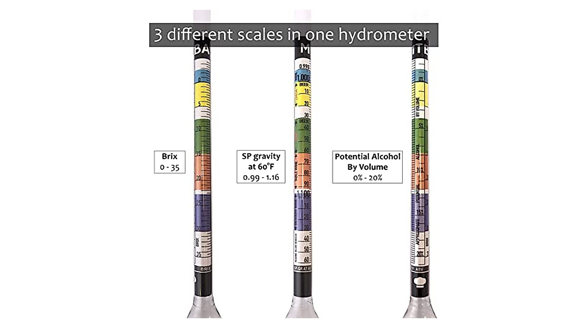 Hydrometer & Testing Jar Kit for Precise Brew Measurements
