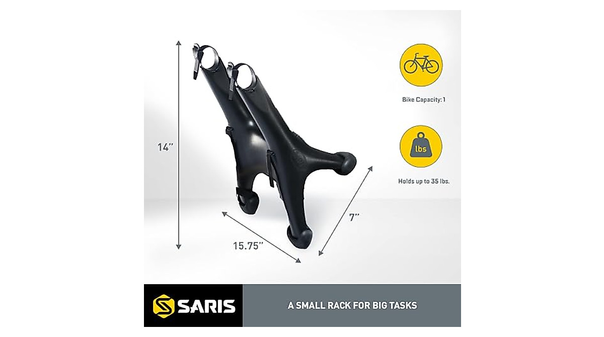 Saris Solo 1-Bike Trunk Rack - Easy Installation & Eco-Friendly