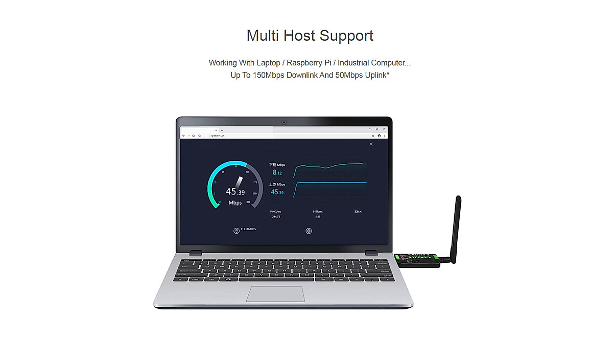 Fast 4G LTE USB WiFi Modem for High-Speed Internet