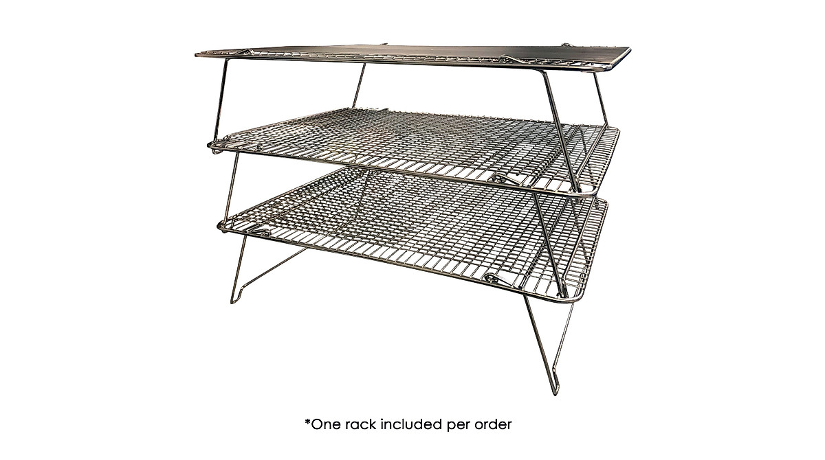Hamilton Housewares 12x17 Stainless Steel Stackable Cooling Rack