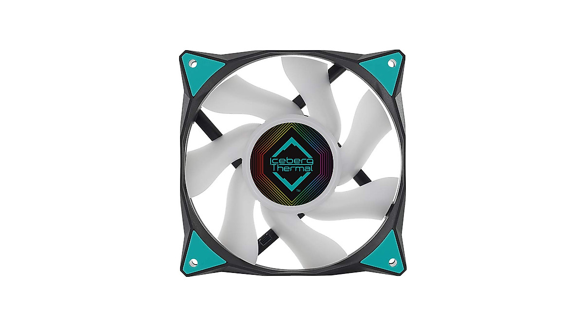 Iceberg ARGB Case Fans - 120mm, 3-Pack for Gaming