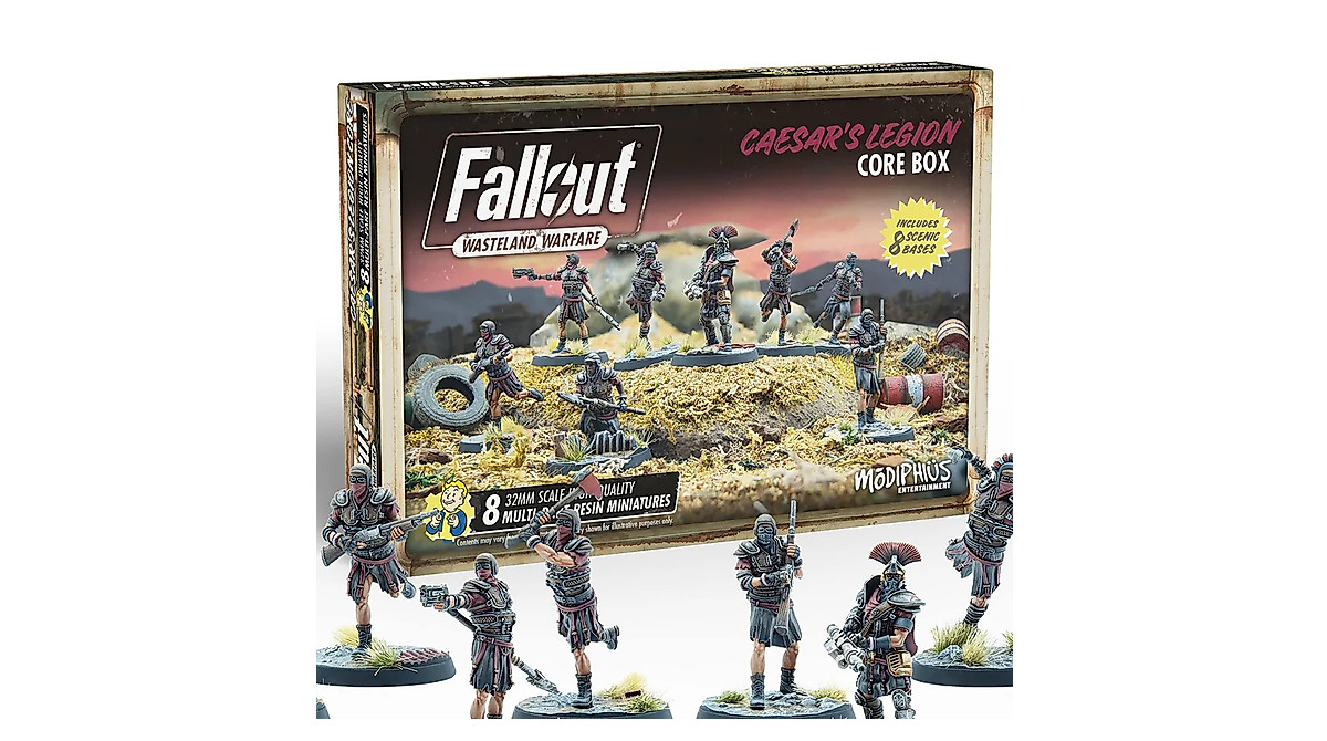 Caesar's Legion Miniatures - Fallout Wasteland Warfare Core Box