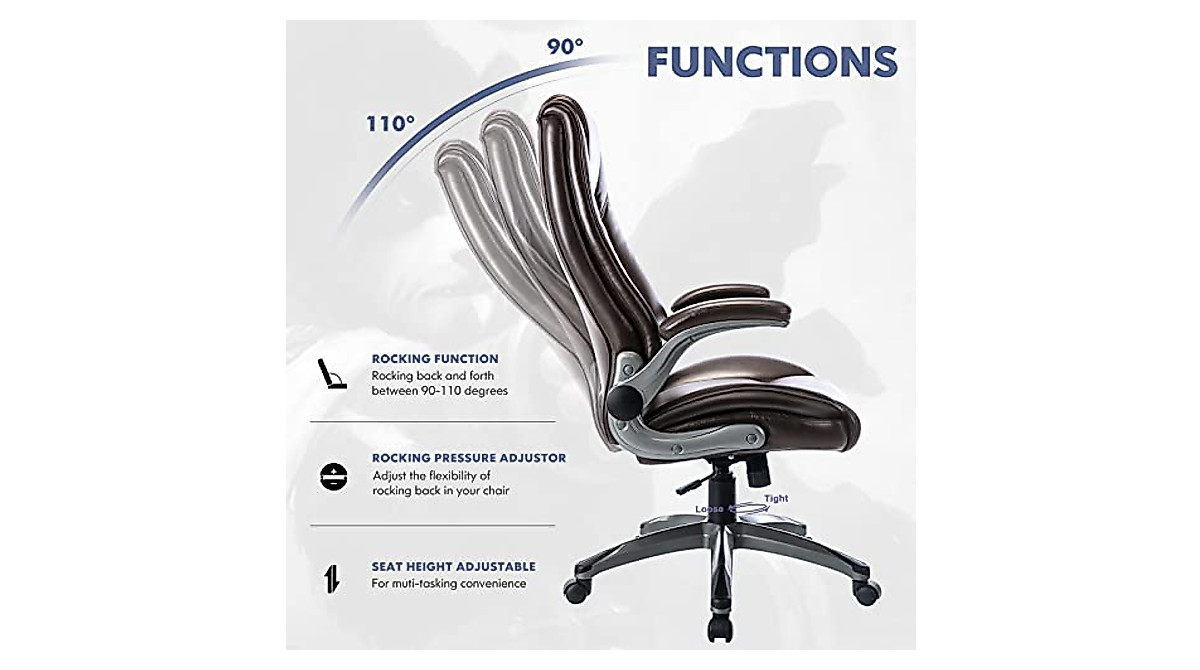 High Back Executive Office Chair with Custom Comfort and Support