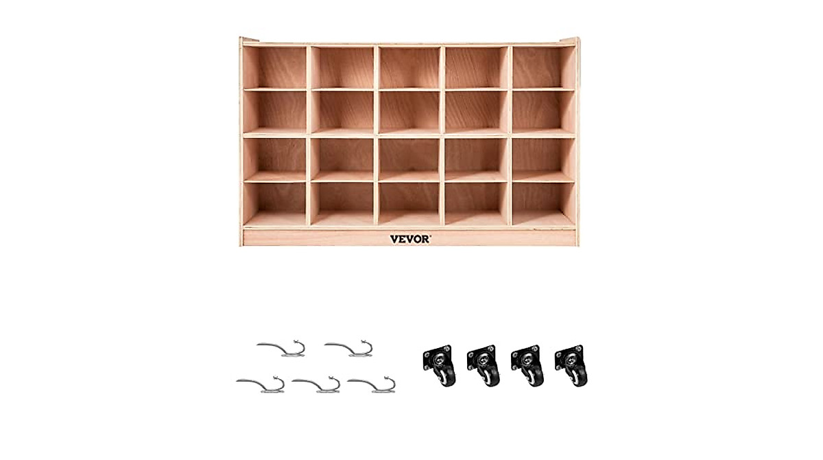 Happybuy 20-Section Cubbies - Ideal Classroom Storage