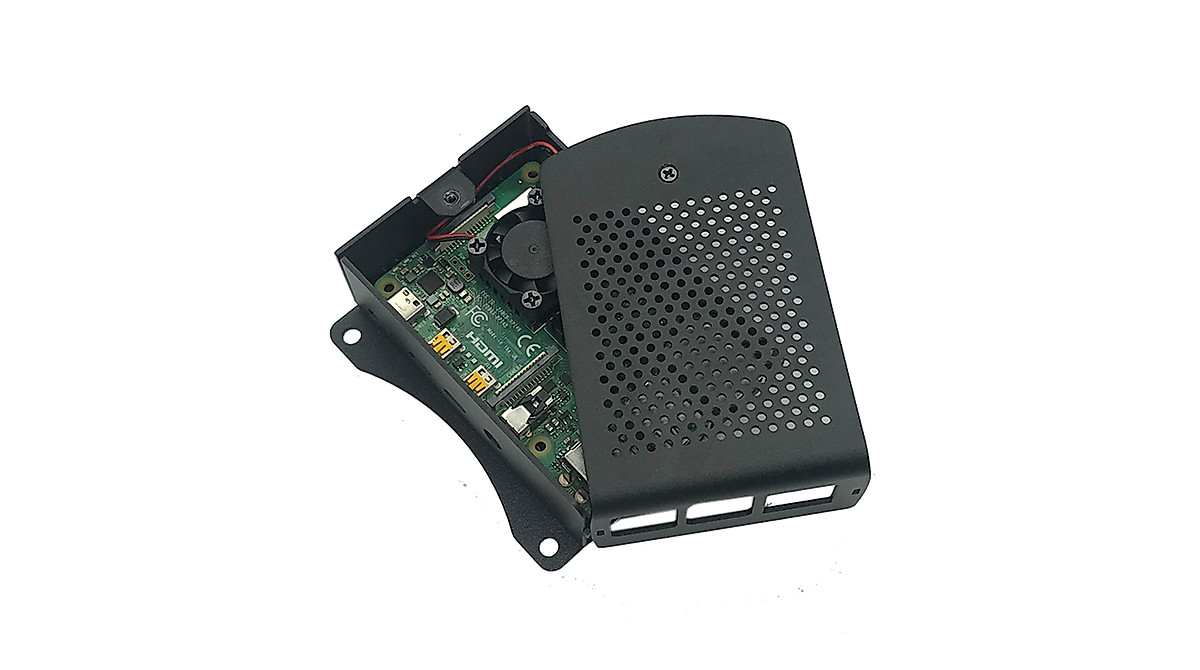 Raspberry Pi 4 Model B Aluminum Case Metal Chassis Shell Box with ...