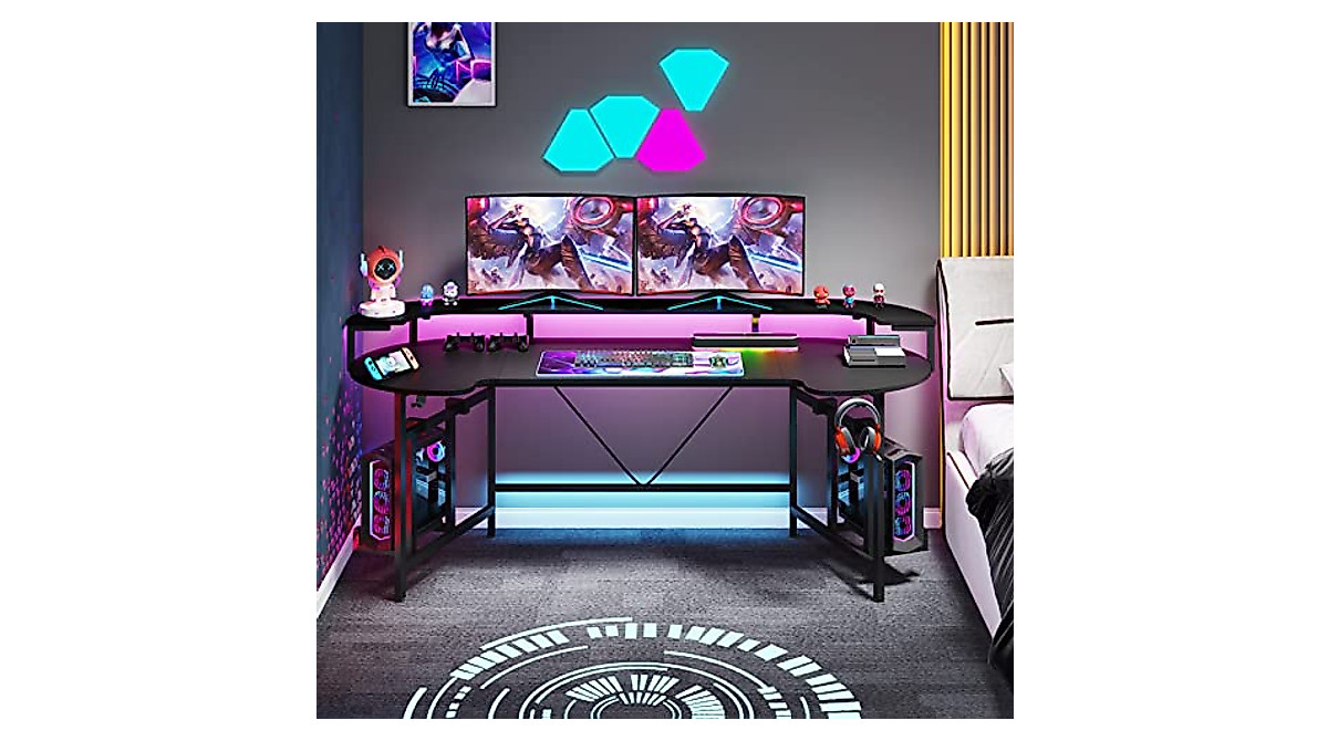LITTLE TREE LED Gaming Desk - Stylish & Functional
