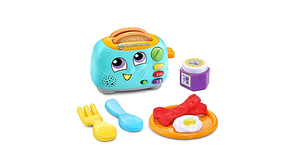 LeapFrog Yum-2-3 Toaster - Interactive Toy for Toddlers 12+ Months