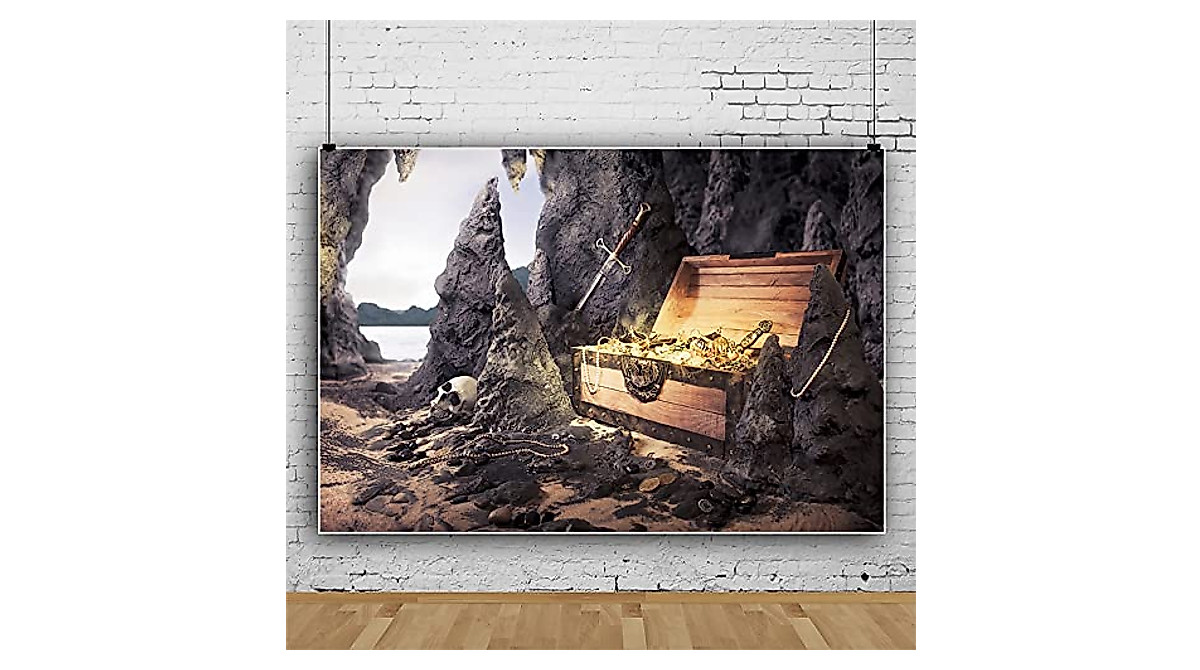 Renaiss Treasure Chest Backdrop for Photoshoot and Events