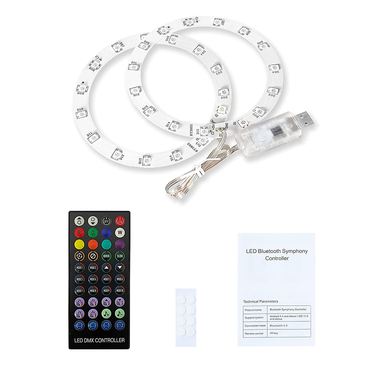 IMOFEE RGB LED Light Strip for PS5 - 400+ Effects