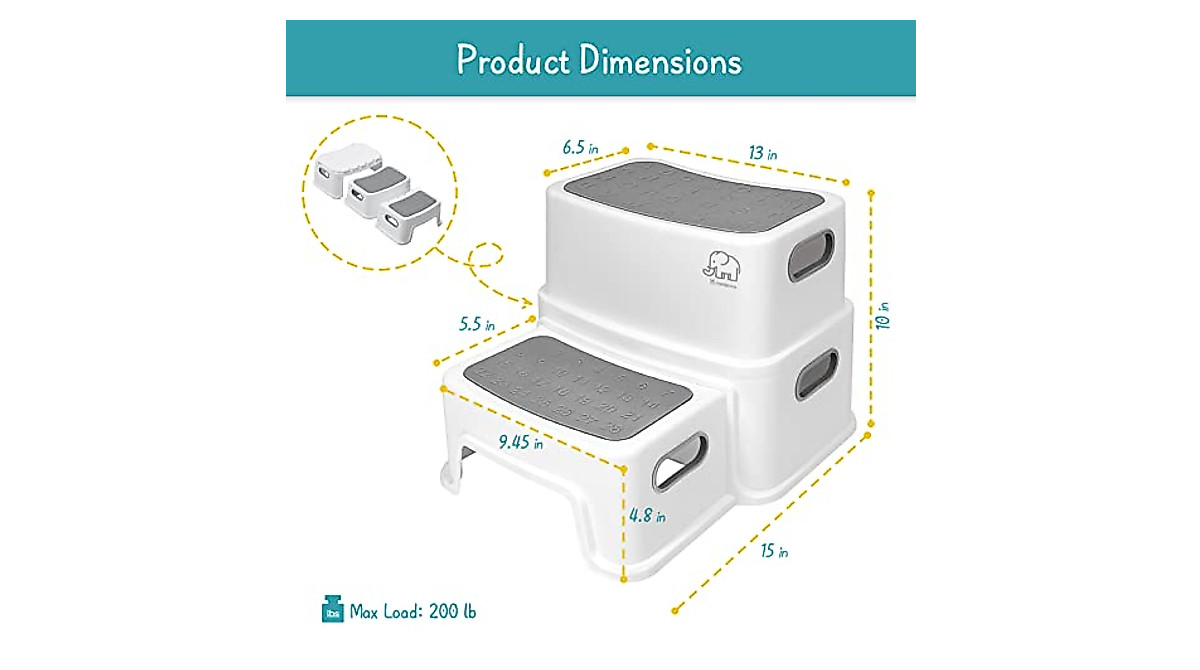 Toddler Step Stool for Potty Training & Safety