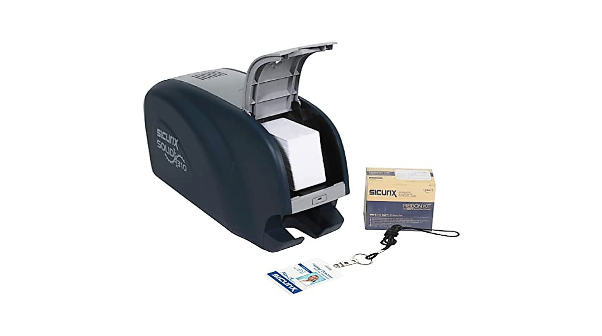 Solid 310 ID Card Printer Kit for Custom Badges