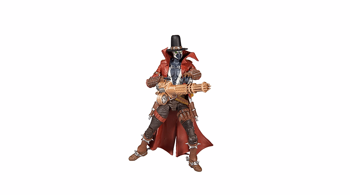 McFarlane Toys - Spawn Gunslinger 7" Action Figure with Gatling Gun and ...