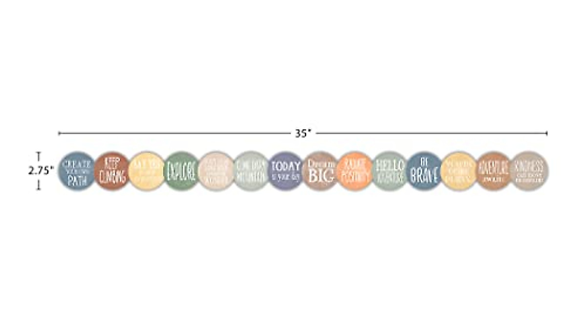 Teacher Created Moving Mountains Die-Cut Border Trim