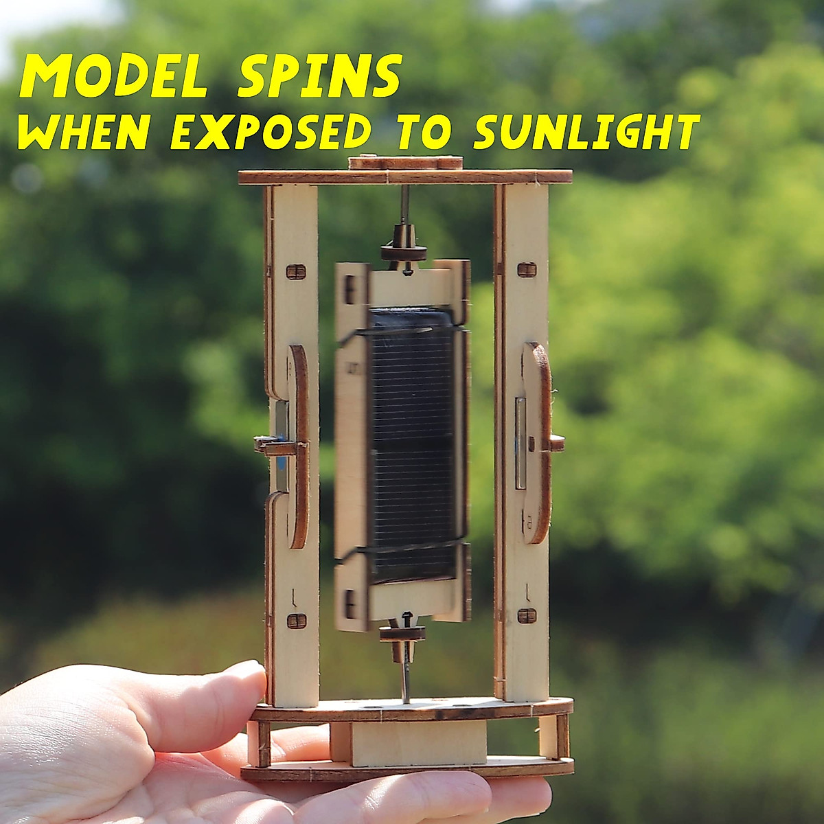 STEM Magnets Experiment Kit - Solar Panel Motor Toy