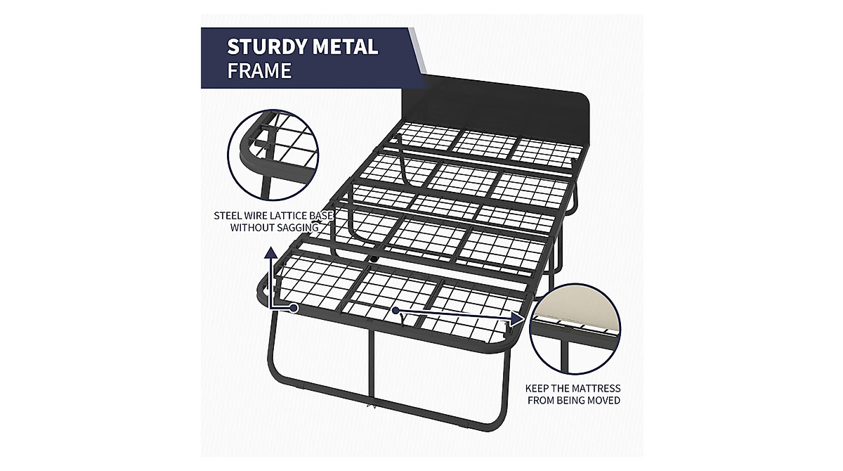 ijuicy Folding Bed: Space-Saving Comfort & Mobility