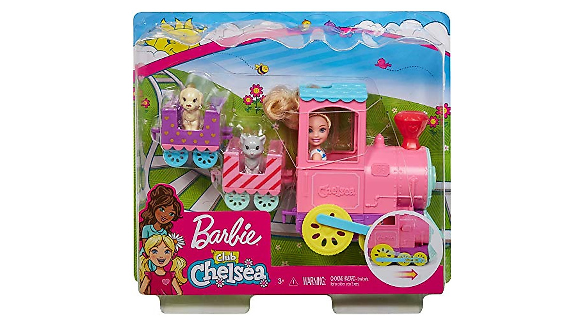 Barbie Club Chelsea Doll & Train Set - Adventure Awaits