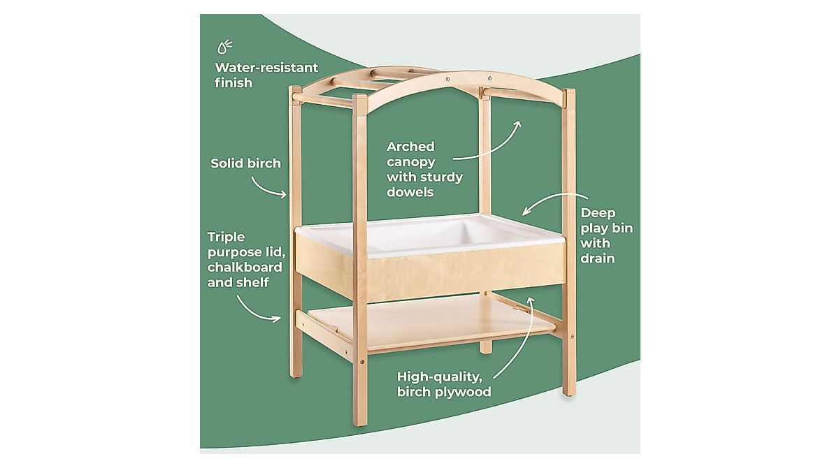 Guidecraft Sensory Table System for Kids