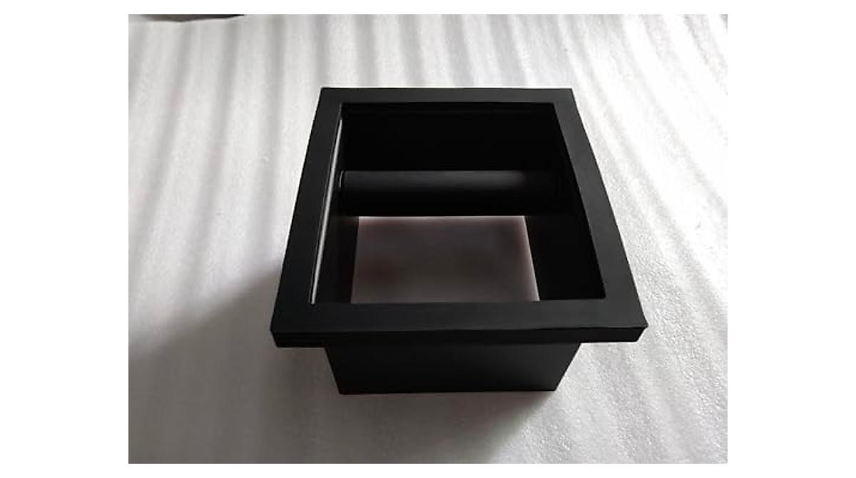 DIBTSA Coffee Knock Box Chute - Durable Stainless Steel Waste Solution