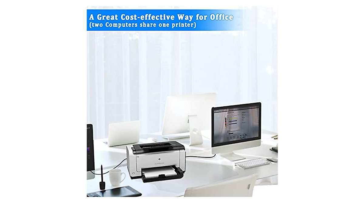 Herfair USB Splitter Y Cable - Share USB Devices Effortlessly