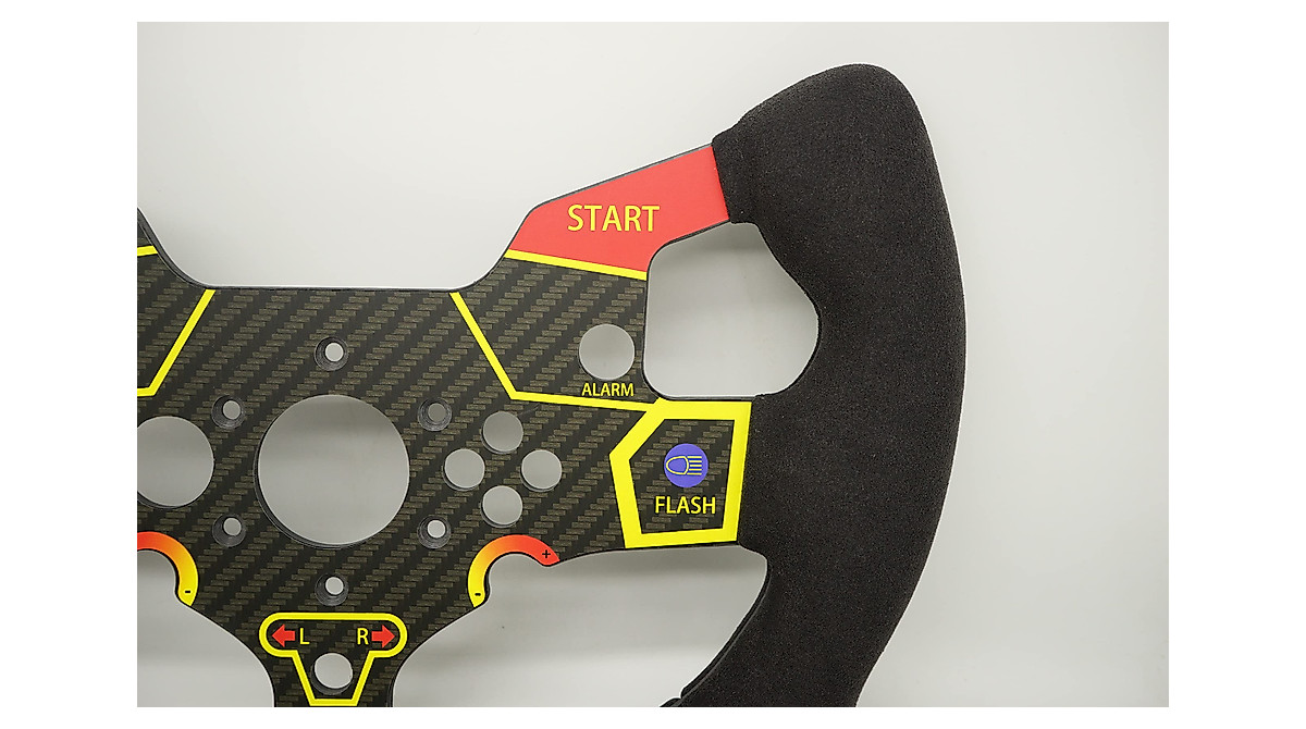 SIMPUSH Racing Wheel MOD for T300RS & GT - Lightweight & Sensitive
