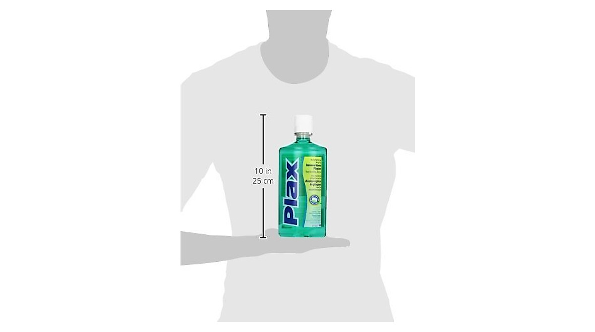 Plax Anti-Plaque Dental Rinse - Fresh Mint Flavor