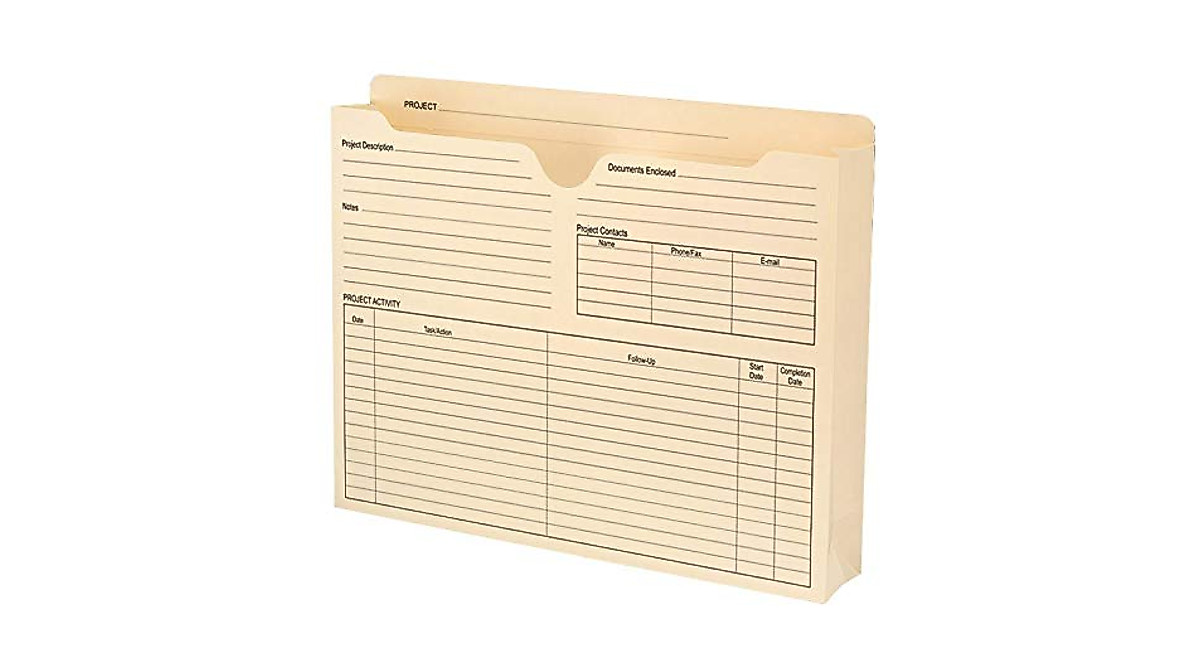 Smead Project File Jackets - Organize Your Documents