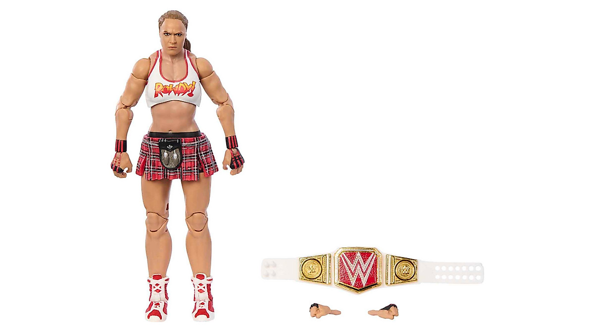 WWE Ronda Rousey Elite Action Figure - TrueFX, Articulated