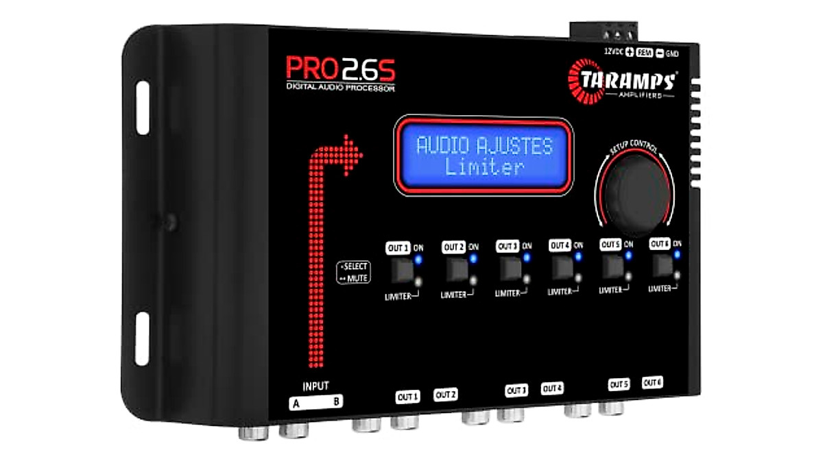 Taramp's Pro 2.6S Digital Audio Processor Equalizer - Precise Car Sound
