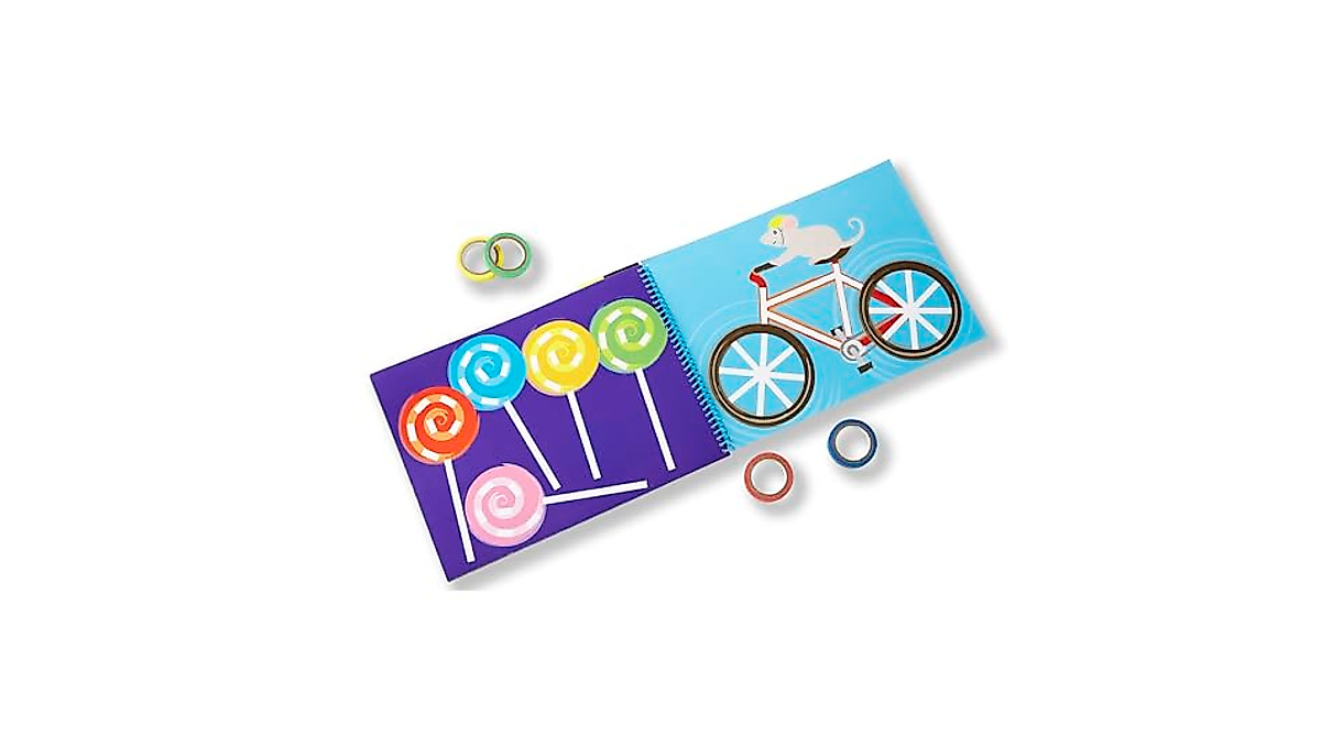 Melissa & Doug Tape Activity Book for Ages 47 Creative