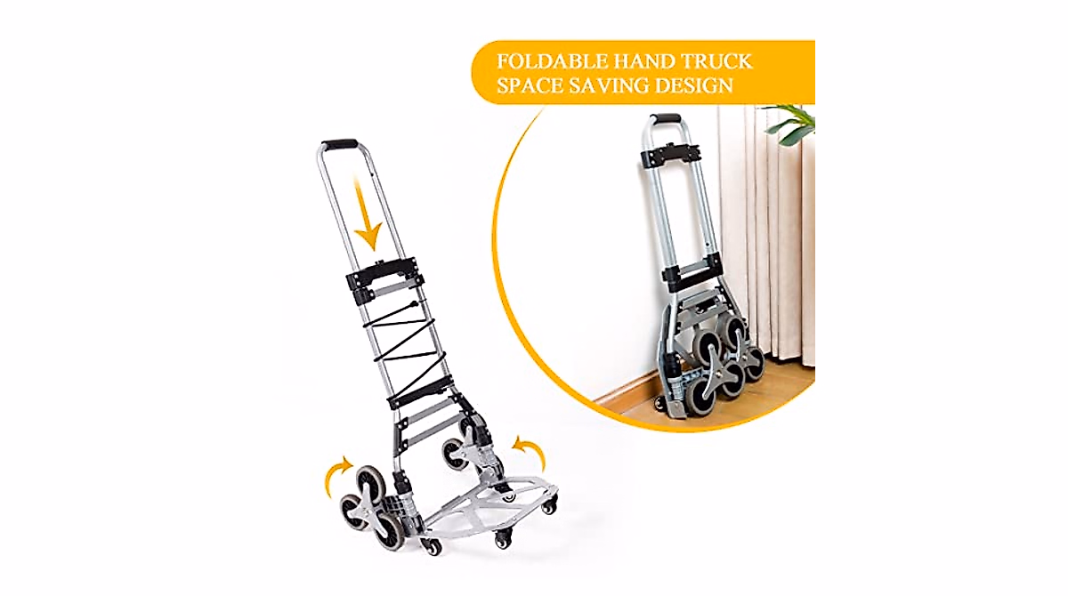 Stair Climbing Hand Truck with Alloy Steel Frame | HL Home-Link