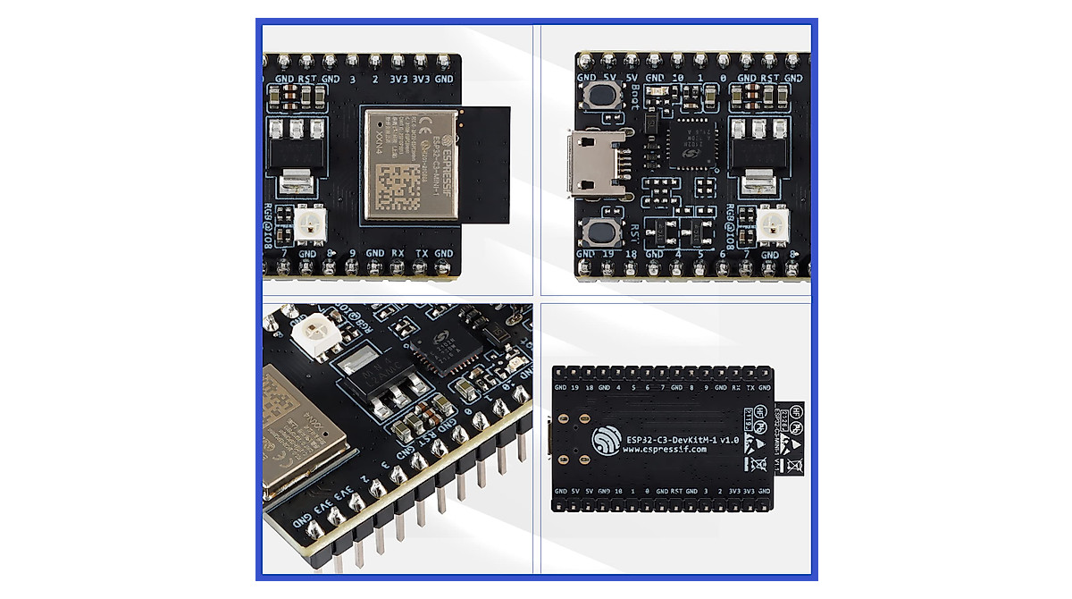 JESSINIE ESP32-C3 DevKitM-1 WiFi & Bluetooth Development Board
