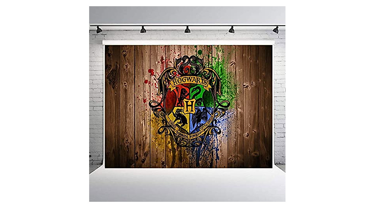 7x5ft Magic Wizard School Backdrop for Kids' Birthday Parties