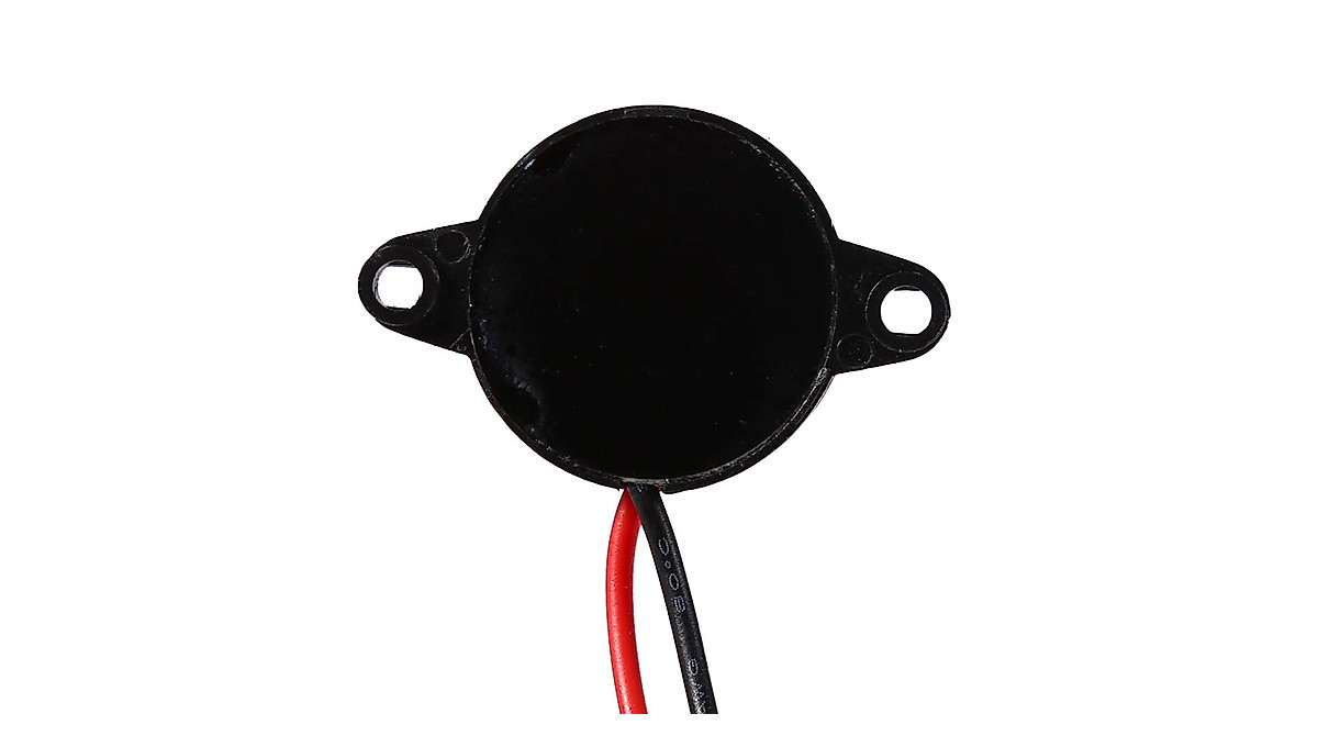 Active Piezo Buzzer 3-24V for Alarms, Electronics and DIY Projects