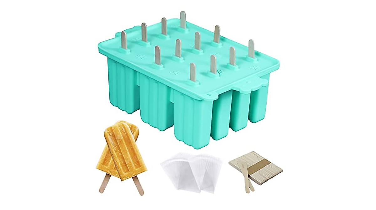 Make Healthy Homemade Ice Pops with Waybesty Silicone Molds