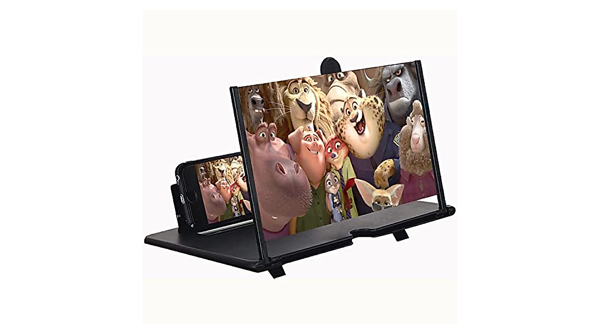 24-Inch Screen Magnifier for Cell Phones - Portable and Foldable