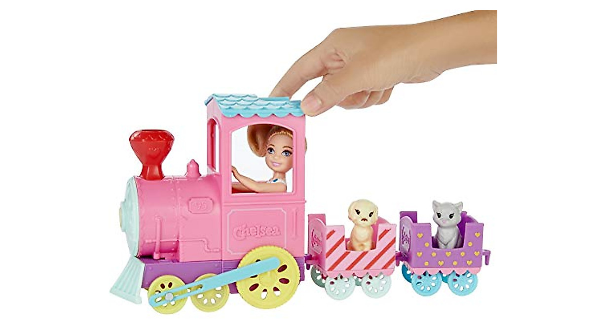 Barbie Club Chelsea Doll & Train Set - Adventure Awaits