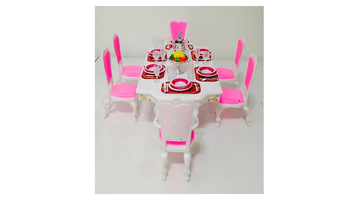 Grand Dining Room Play Set for My Fancy Life Dolls