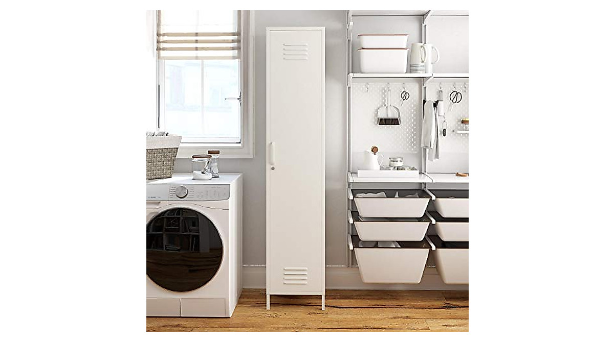 REALROOMS Shadwick Storage Cabinet - Modern & Secure