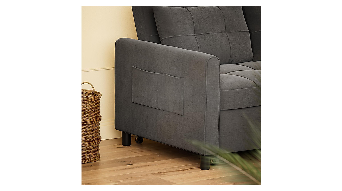 Gizoon 3-in-1 Convertible Sofa Bed | Space-Saving Lounge & Sleeper