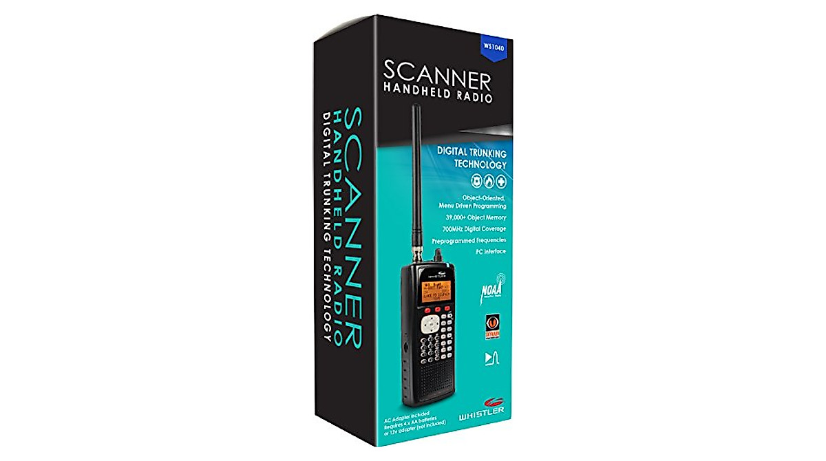 Whistler WS1040 Handheld Digital Scanner - Reliable Digital Trunking ...